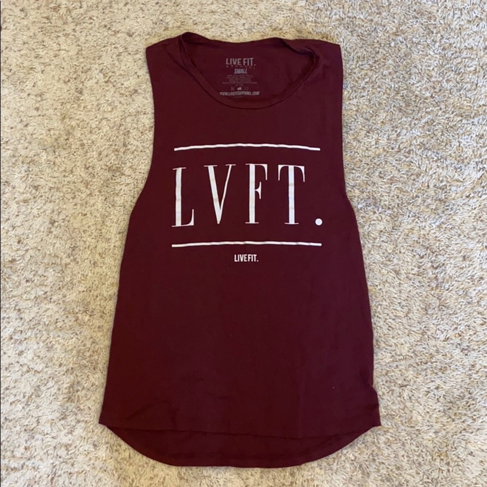 Live Fit. Apparel Century Muscle tank